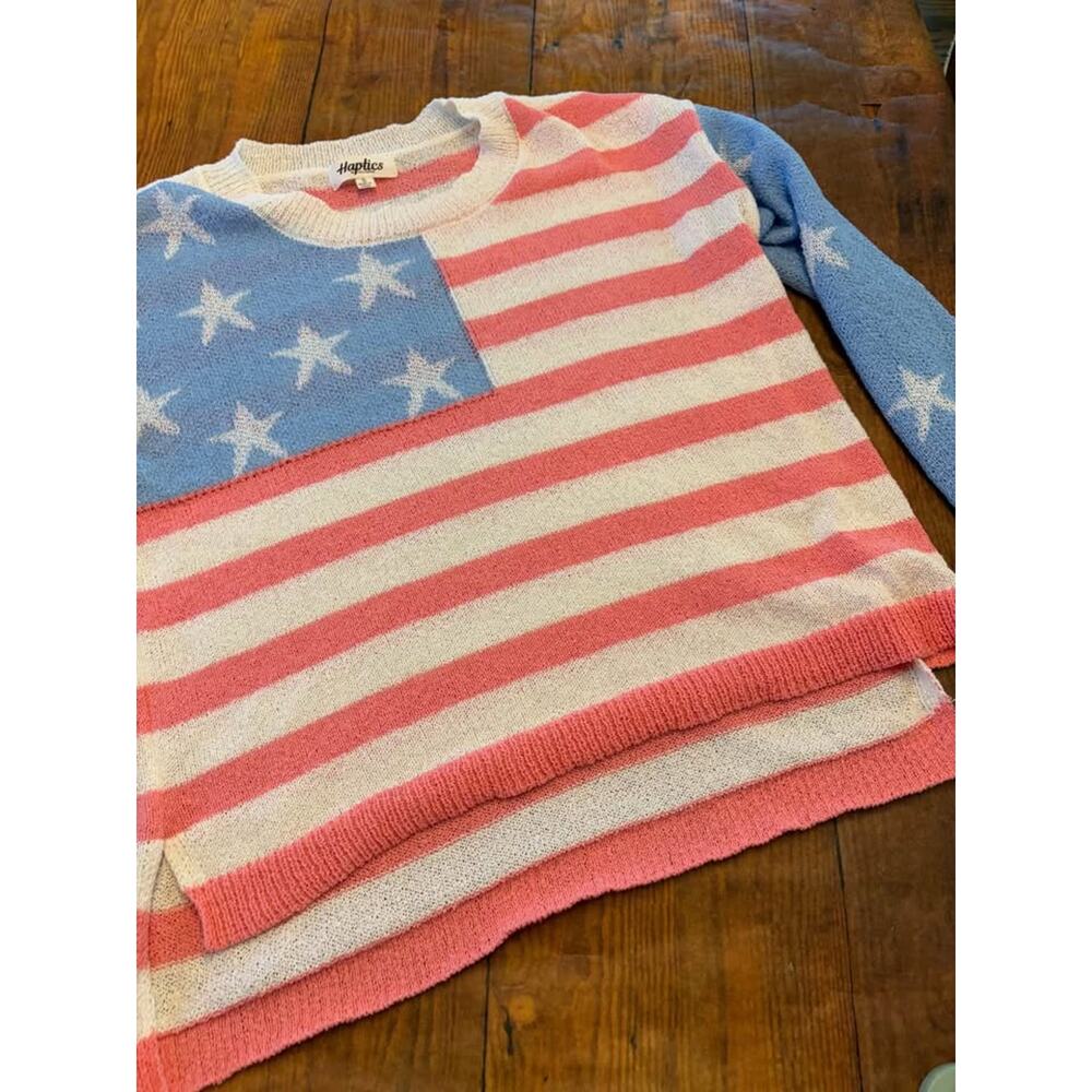 Sz‎ S - Haptics Flag Sweater